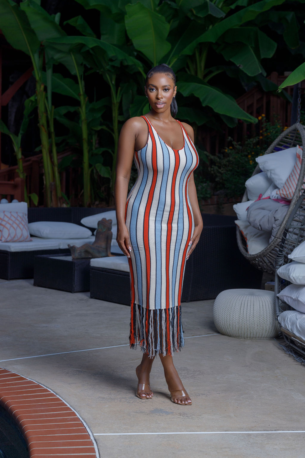 Resort Fringe Dress