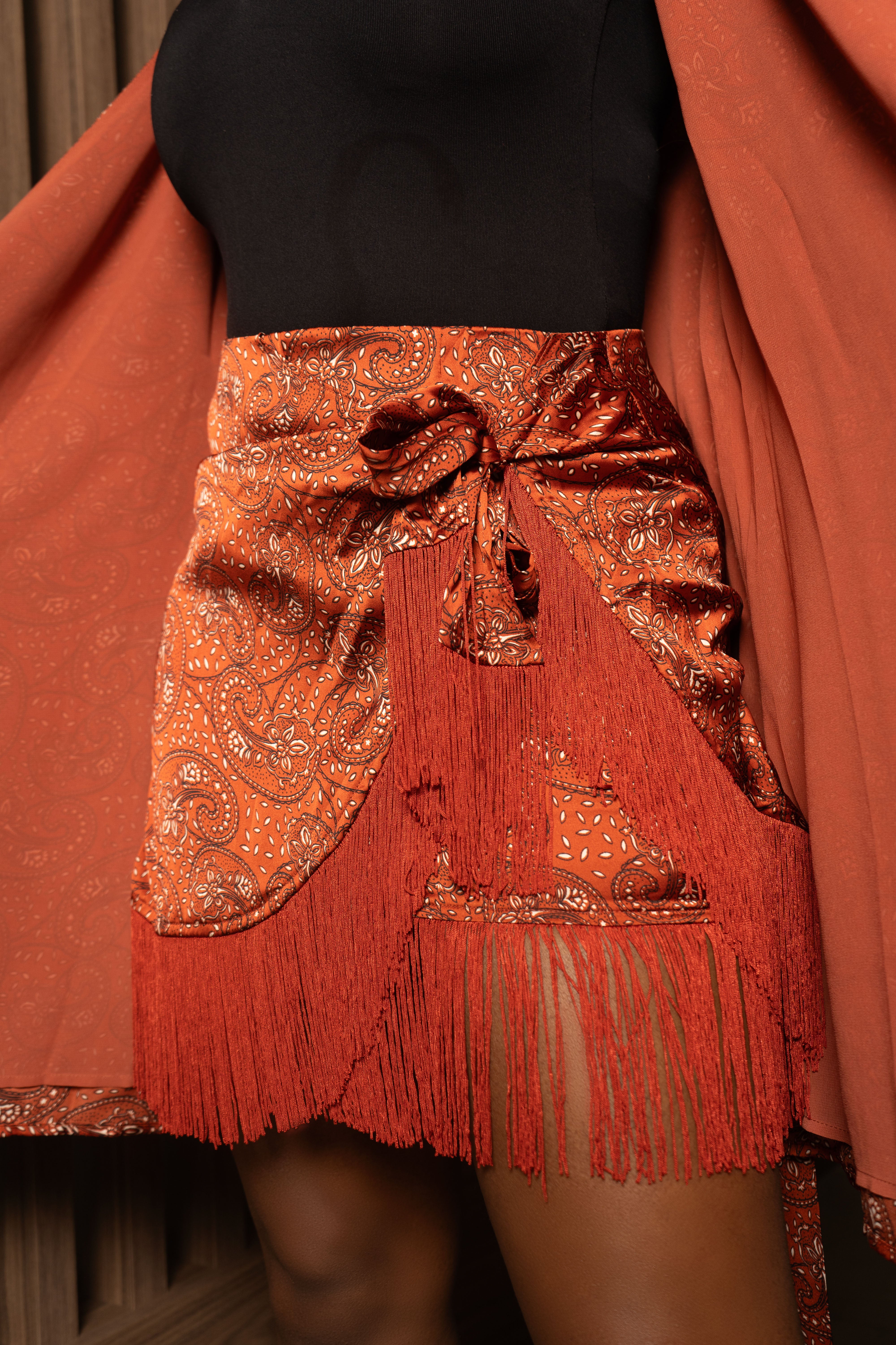 kimono skirt set
