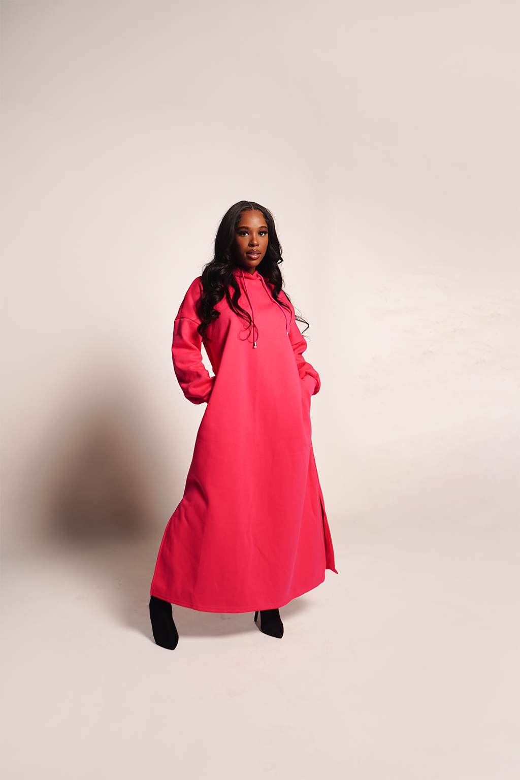 Robinhood Hooded Sweatshirt Dress | After Schex Robinhood Hooded Sweatshirt Dress | After Schex